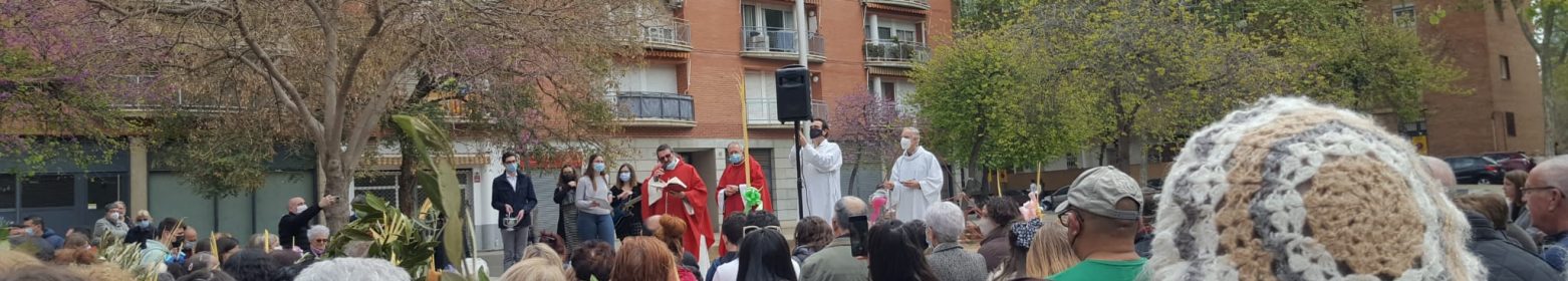 Semana Santa en Barcelona en nuestro territorio parroquial